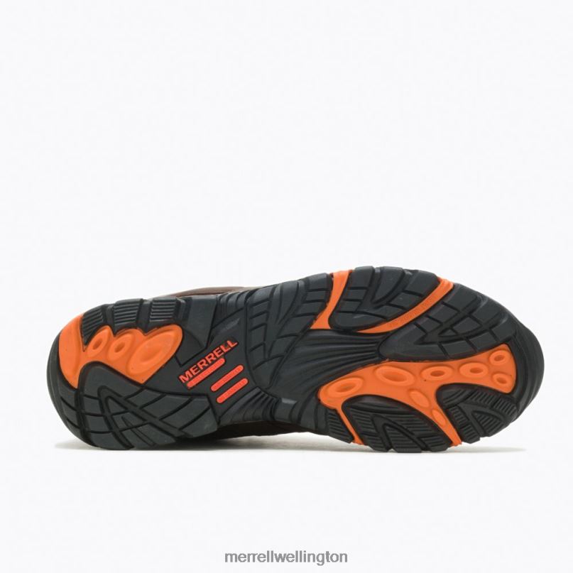 Moab Vertex Mid Waterproof SR Work Boot Wide Width (J31239W) Merrell Men 8VV6P389 Shoes Clay