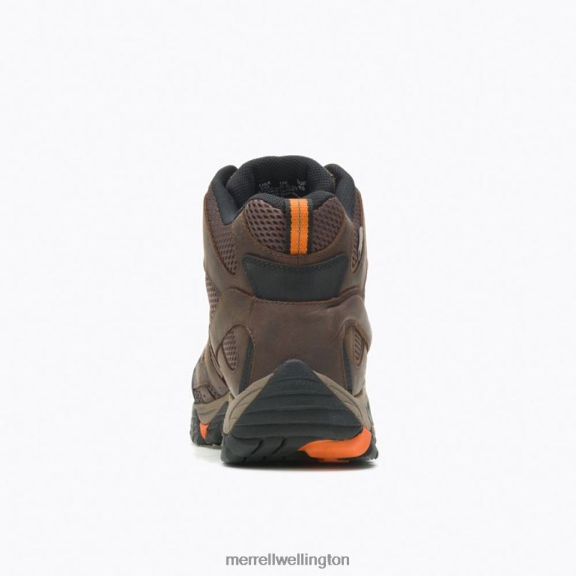 Moab Vertex Mid Waterproof SR Work Boot Wide Width (J31239W) Merrell Men 8VV6P389 Shoes Clay