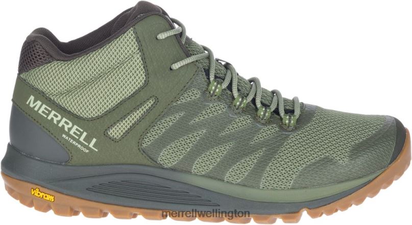Nova 2 Mid Waterproof (J035581) Merrell Men 8VV6P209 Shoes Lichen