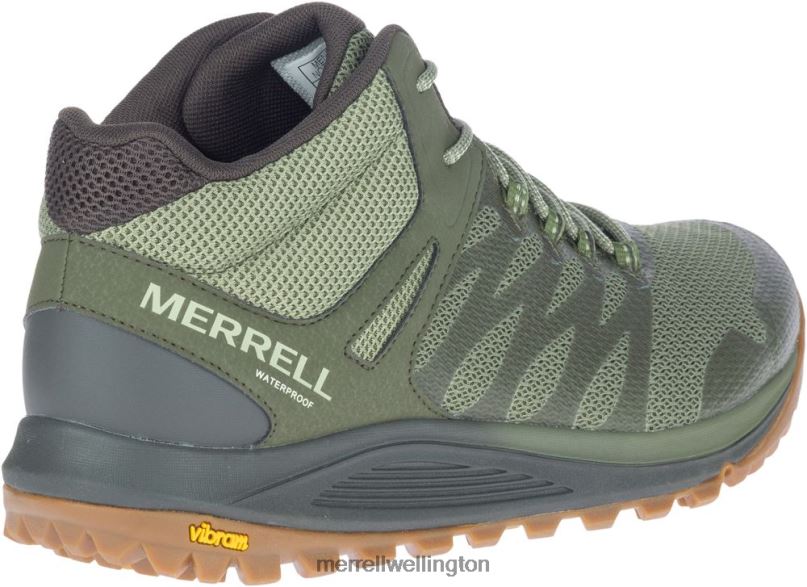 Nova 2 Mid Waterproof (J035581) Merrell Men 8VV6P209 Shoes Lichen