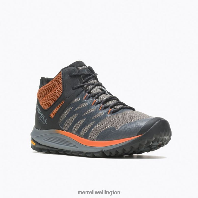 Nova 2 Mid Waterproof (J500227) Merrell Men 8VV6P207 Shoes Charcoal