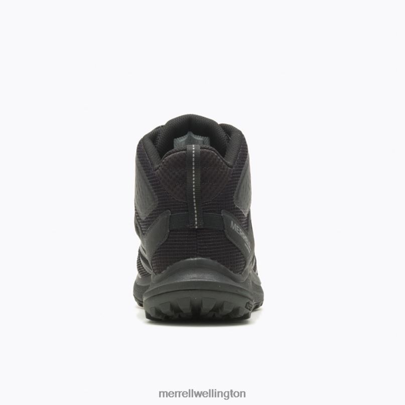 Nova 3 Mid Tactical Waterproof Boot (J005049) Merrell Men 8VV6P381 Shoes Black/Charcoal
