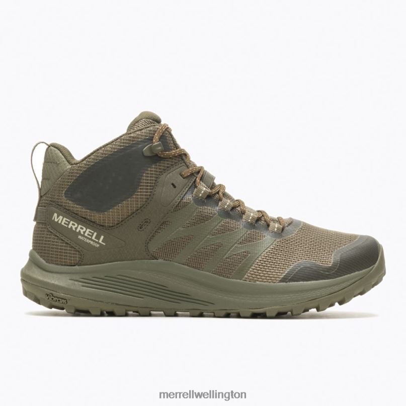 Nova 3 Mid Tactical Waterproof Boot (J005053) Merrell Men 8VV6P383 Shoes Olive