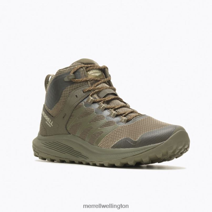 Nova 3 Mid Tactical Waterproof Boot (J005053) Merrell Men 8VV6P383 Shoes Olive