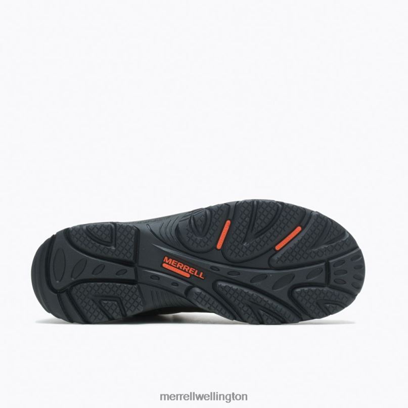 Strongfield Leather 6'' Waterproof Comp Toe Work Boot (J099341) Merrell Men 8VV6P716 Shoes Espresso