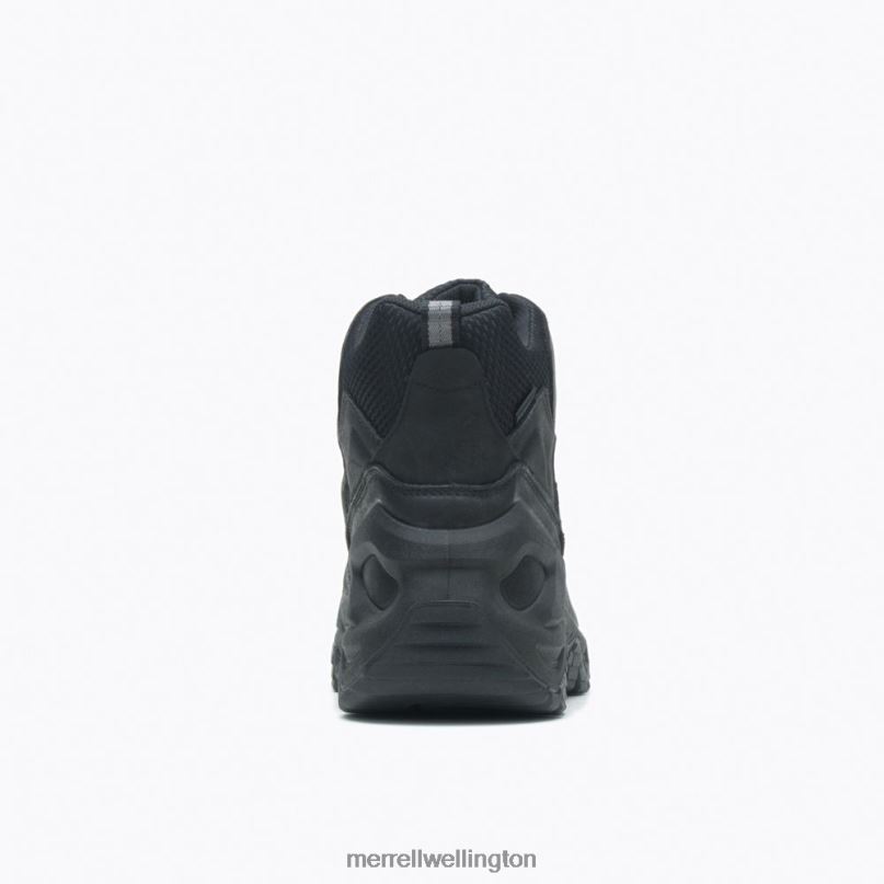 Strongfield Leather 6'' Waterproof Comp Toe Work Boot Wide Width (J099387W) Merrell Men 8VV6P708 Shoes Black