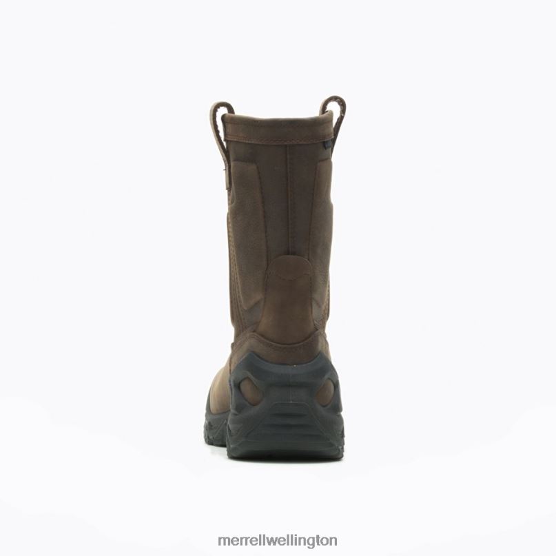 Strongfield Leather Pull On Waterproof Comp Toe Work Boot (J099315) Merrell Men 8VV6P452 Shoes Espresso