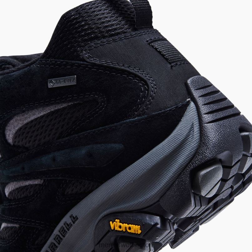 Moab 3 Mid GORE-TEX (J036243) Merrell Men 8VV6P264 Shoes Black/Grey