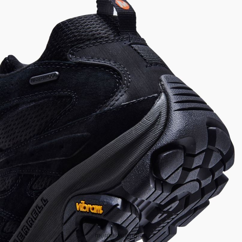 Moab 3 Mid Waterproof (J035835) Merrell Men 8VV6P129 Shoes Black