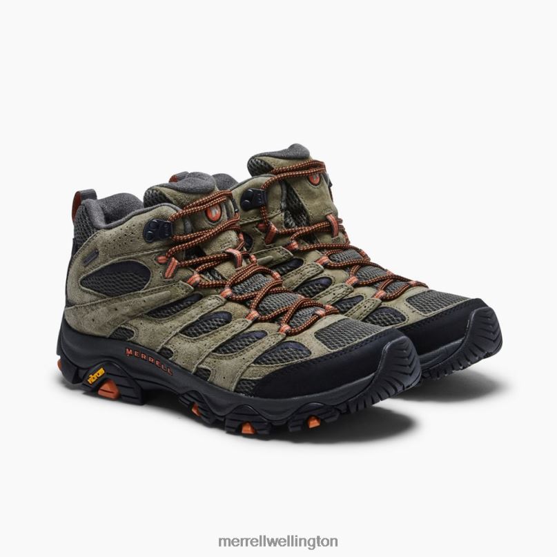 Moab 3 Mid Waterproof (J035841) Merrell Men 8VV6P127 Shoes Olive