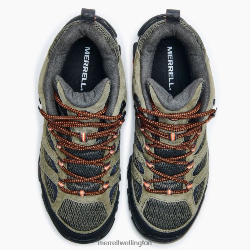 Moab 3 Mid Waterproof (J035841) Merrell Men 8VV6P127 Shoes Olive