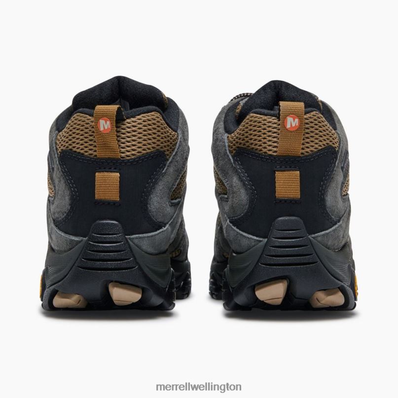 Moab 3 Mid Waterproof Wide Width (J036269W) Merrell Men 8VV6P217 Shoes Butternut/Beluga