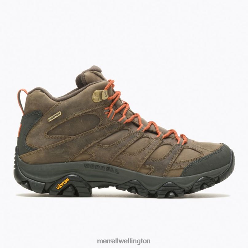 Moab 3 Prime Mid Waterproof (J035763) Merrell Men 8VV6P350 Shoes Canteen - Click Image to Close