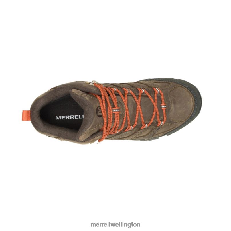 Moab 3 Prime Mid Waterproof Wide Width (J035763W) Merrell Men 8VV6P386 Shoes Canteen