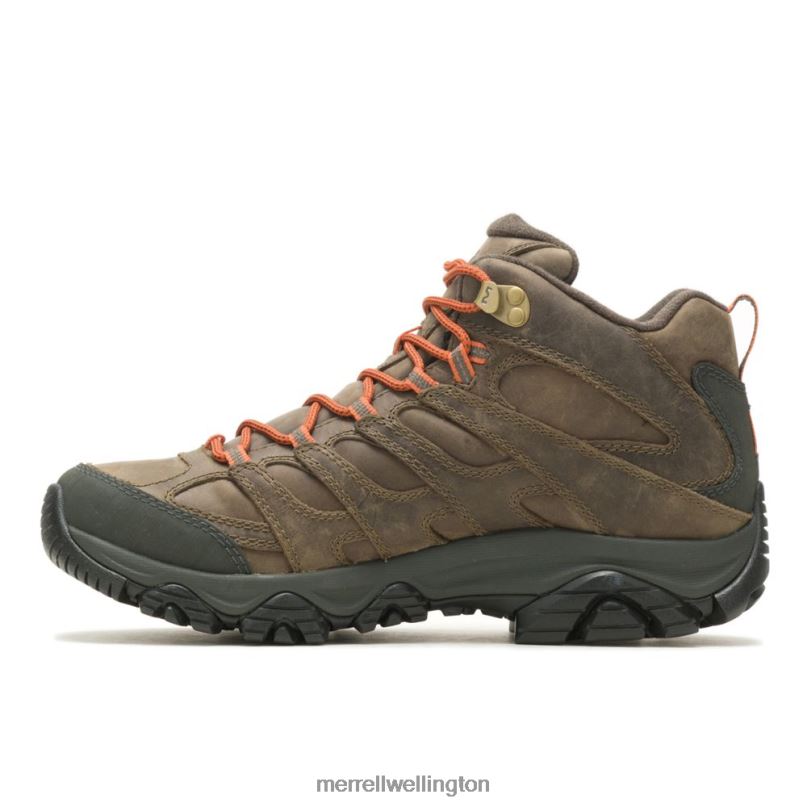 Moab 3 Prime Mid Waterproof Wide Width (J035763W) Merrell Men 8VV6P386 Shoes Canteen