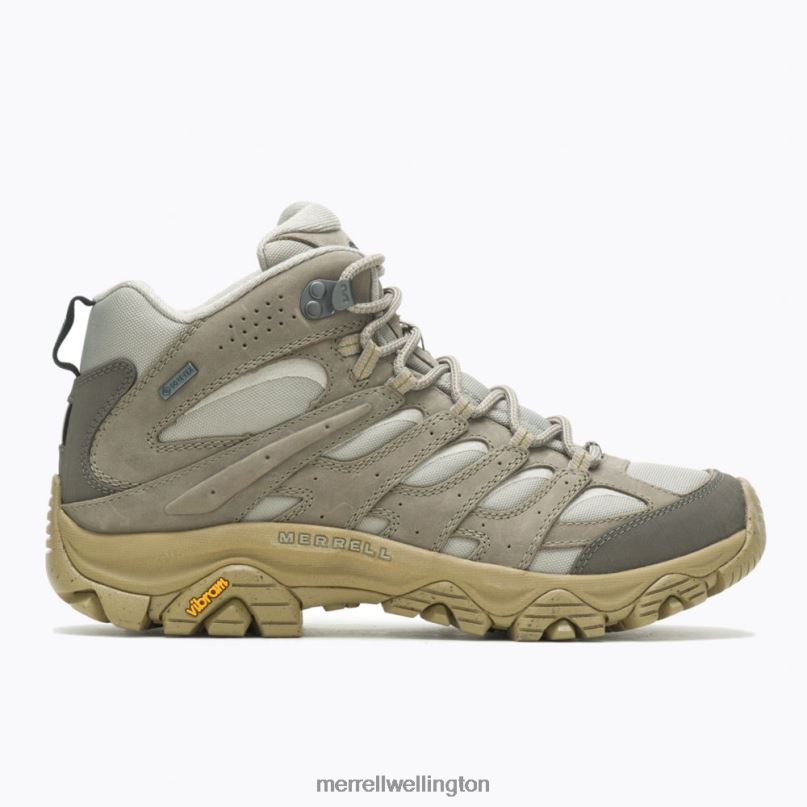Moab 3 Smooth Mid GORE-TEX X Huckberry Wide Width (J500305W) Merrell Men 8VV6P690 Shoes Aluminum