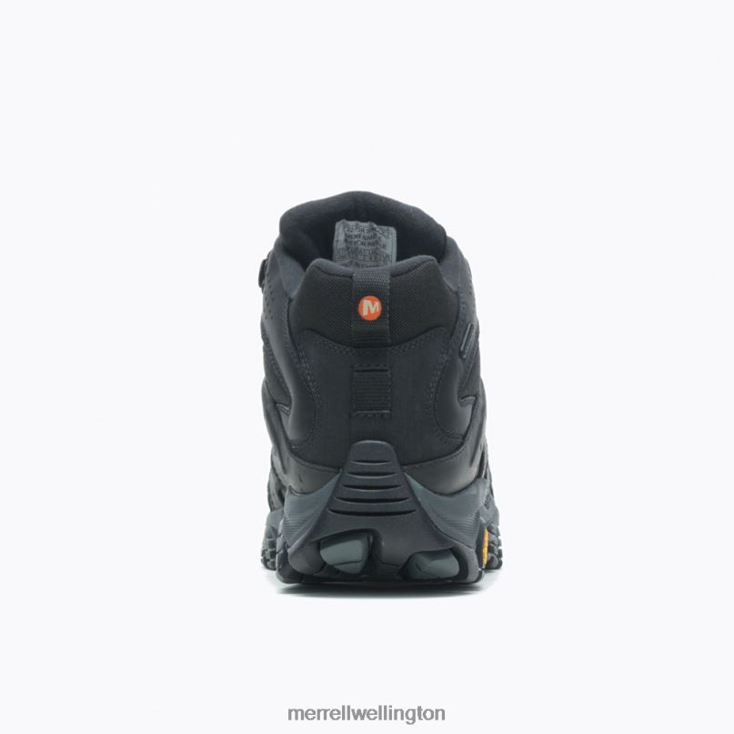Moab 3 Thermo Mid Waterproof Wide Width (J036577W) Merrell Men 8VV6P628 Shoes Black