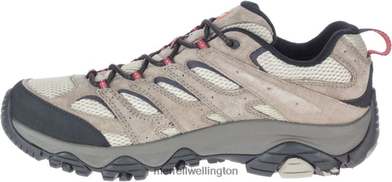 Moab 3 Waterproof Wide Width (J035851W) Merrell Men 8VV6P368 Shoes Dark Brown
