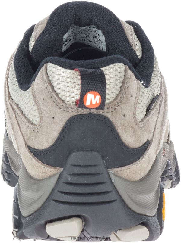 Moab 3 Waterproof Wide Width (J035851W) Merrell Men 8VV6P368 Shoes Dark Brown