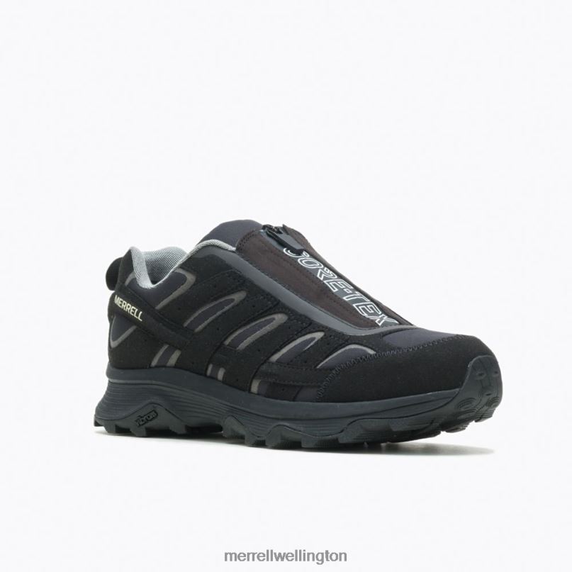 Moab Hybrid Zip GORE-TEX 1TRL (J004731) Merrell Men 8VV6P571 Shoes Black