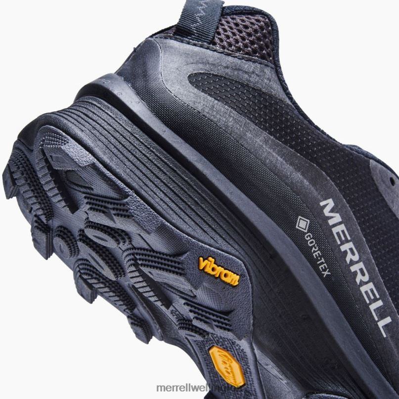 Moab Speed GORE-TEX (J067083) Merrell Men 8VV6P23 Shoes Black/Asphalt