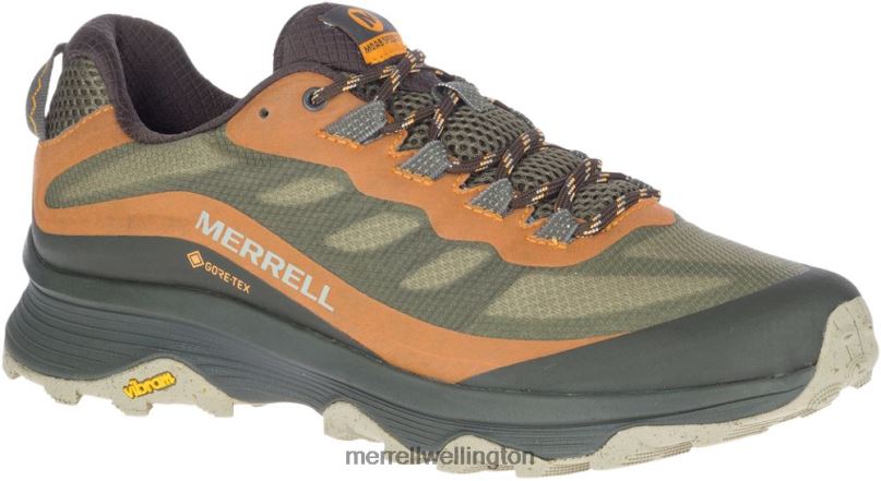 Moab Speed GORE-TEX Wide Width (J066773W) Merrell Men 8VV6P365 Shoes Lichen