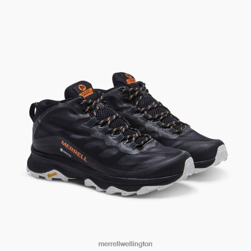 Moab Speed Mid GORE-TEX (J135409) Merrell Men 8VV6P189 Shoes Black