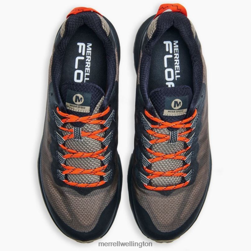 Moab Speed Wide Width (J066779W) Merrell Men 8VV6P751 Shoes Brindle