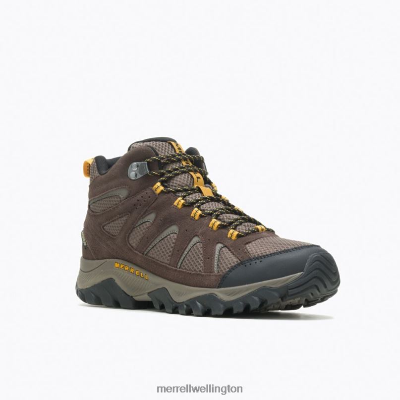 Oakcreek Mid Waterproof Wide Width (J036401W) Merrell Men 8VV6P604 Shoes Espresso