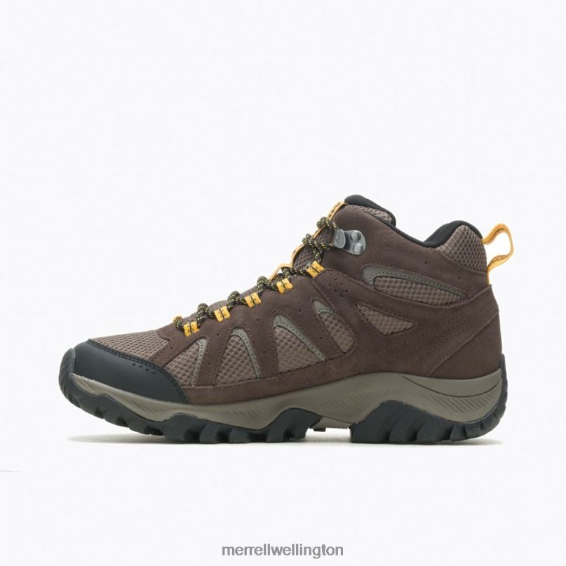 Oakcreek Mid Waterproof Wide Width (J036401W) Merrell Men 8VV6P604 Shoes Espresso