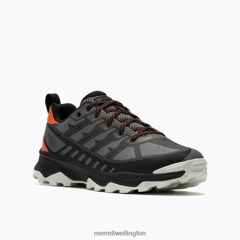 Speed Eco Waterproof (J036999) Merrell Men 8VV6P73 Shoes Charcoal/Tangerine