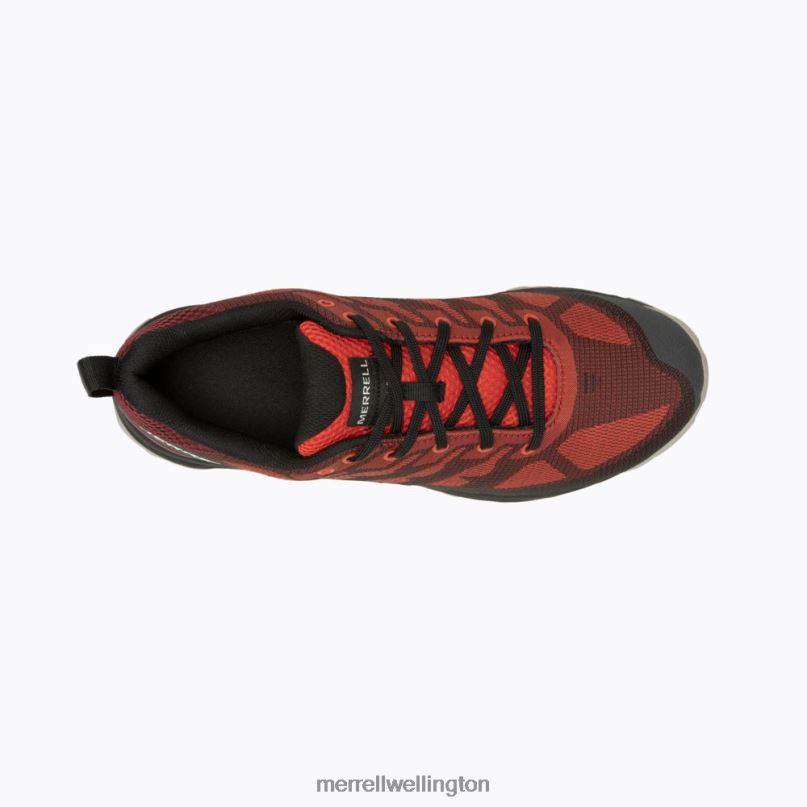 Speed Eco Waterproof (J037001) Merrell Men 8VV6P71 Shoes Lava/Cabernet