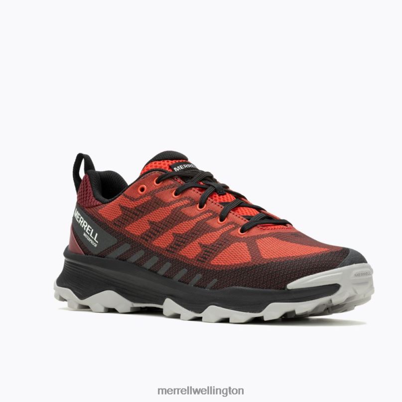 Speed Eco Waterproof (J037001) Merrell Men 8VV6P71 Shoes Lava/Cabernet