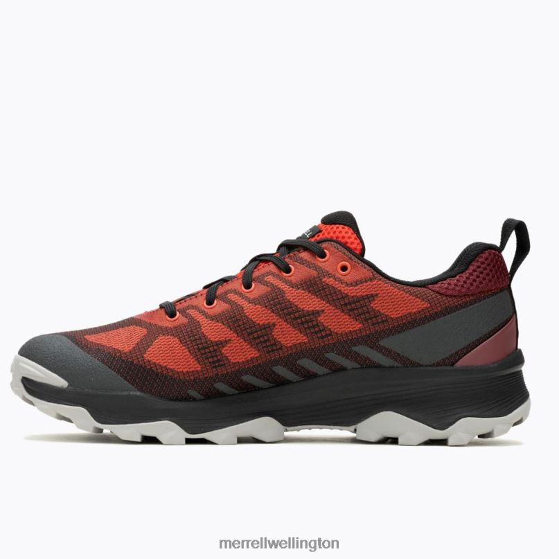 Speed Eco Waterproof (J037001) Merrell Men 8VV6P71 Shoes Lava/Cabernet