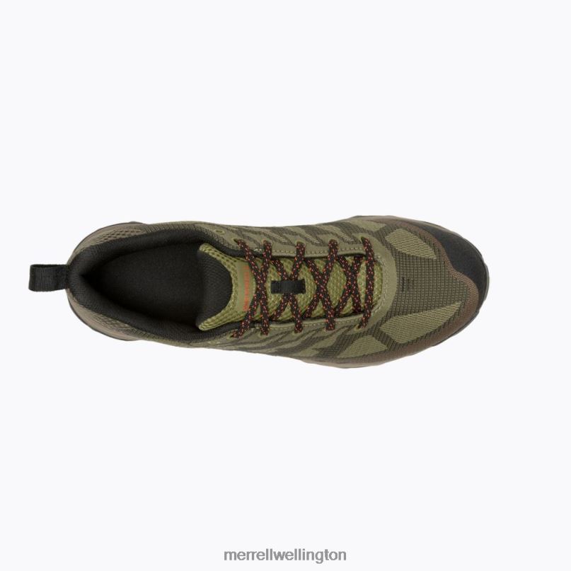 Speed Eco Waterproof (J037003) Merrell Men 8VV6P72 Shoes Avocado/Kangaroo