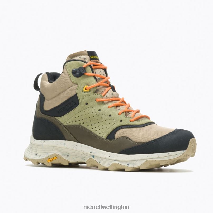 Speed Solo Mid Waterproof (J004535) Merrell Men 8VV6P36 Shoes Clay/Olive