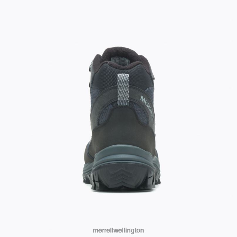 Thermo Chill Mid Waterproof Wide Width (J16467W) Merrell Men 8VV6P709 Shoes Black