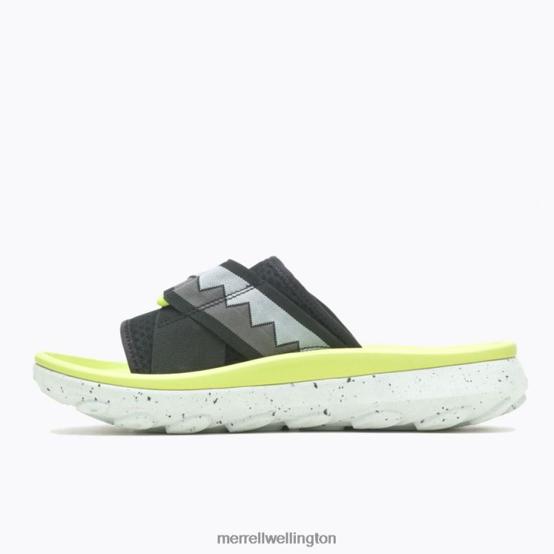 Hut Ultra Slide (J004941) Merrell Men 8VV6P114 Shoes Black/Celery