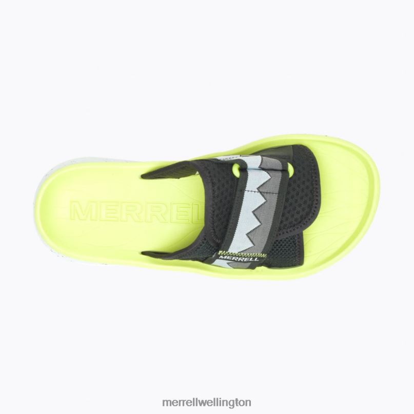 Hut Ultra Slide (J004941) Merrell Men 8VV6P114 Shoes Black/Celery