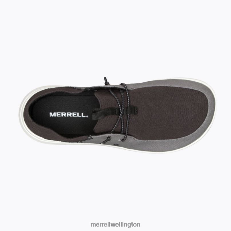 Hut Moc 2 Canvas (J004891) Merrell Men 8VV6P773 Shoes Black/Charcoal