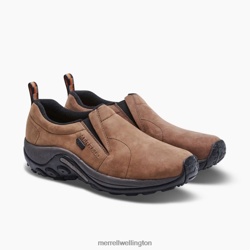 Jungle Moc Nubuck Waterproof Wide Width (J52927W) Merrell Men 8VV6P246 Shoes Brown