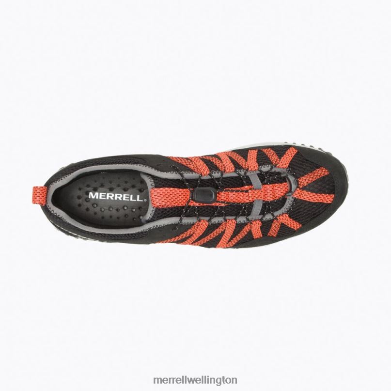 Wildwood Aerosport (J067675) Merrell Men 8VV6P698 Shoes Black/Tangerine