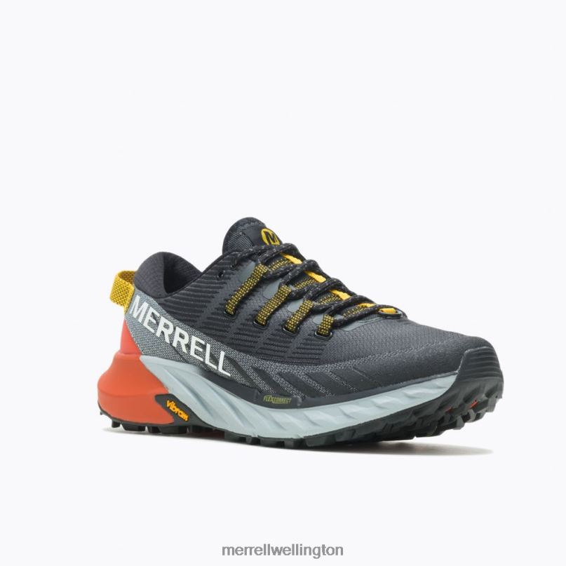 Agility Peak 4 (J067347) Merrell Men 8VV6P83 Shoes Black/Highrise