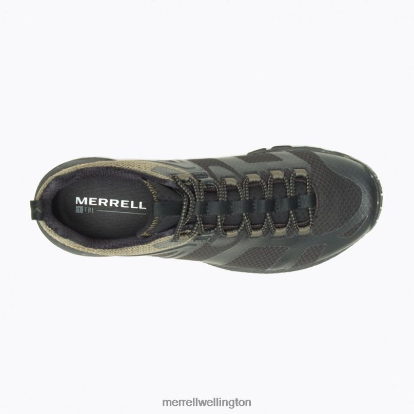 MQM Ace Tec 1TRL (J005103) Merrell Men 8VV6P642 Shoes Black/Olive