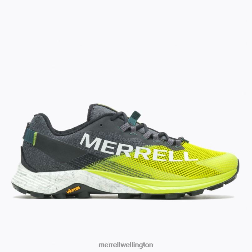 MTL Long Sky 2 (J067367) Merrell Men 8VV6P3 Shoes Hi Viz/Jade