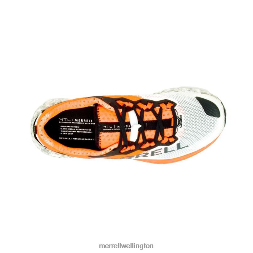 MTL Long Sky 2 (J067567) Merrell Men 8VV6P6 Shoes White/Orange