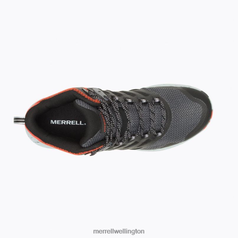 Nova 3 Mid GORE-TEX (J067615) Merrell Men 8VV6P42 Shoes Black/Tangerine