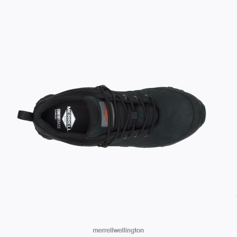 Chameleon Flux Leather Waterproof Carbon Fiber (J003899) Merrell Men 8VV6P659 Shoes Black