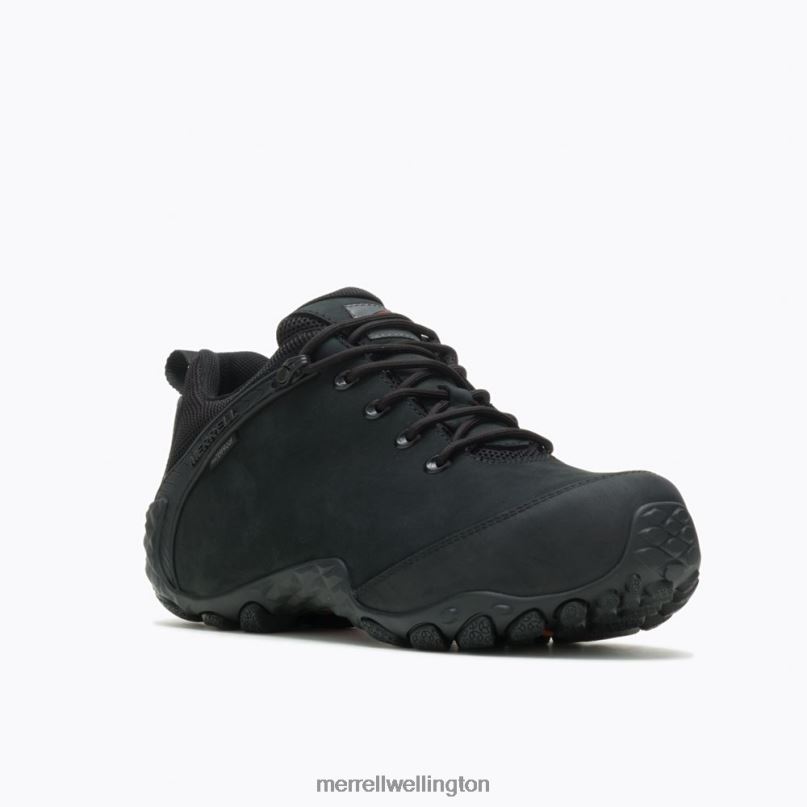 Chameleon Flux Leather Waterproof Carbon Fiber (J003899) Merrell Men 8VV6P659 Shoes Black