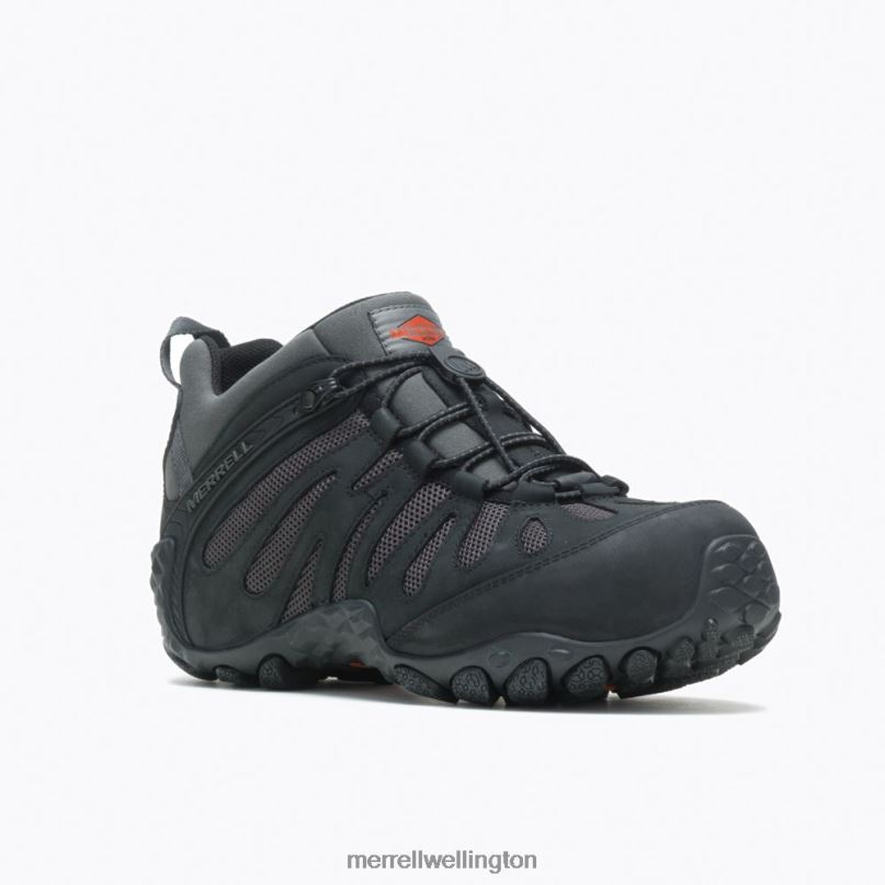 Chameleon Flux Stretch Carbon Fiber (J003309) Merrell Men 8VV6P679 Shoes Black